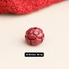Al por mayor Cinabrio Natural Alto Contenido Arena Dorada Púrpura Semilla de Loto Flor de Loto Cuentas Espaciadoras Accesorios para Joyería DIY