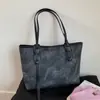 Bolso Retro de Gran Capacidad para Mujer, Nuevo Estilo de Moda, Bolso Tote Texturizado para el Trabajo, Bolso Cruzado Casual Versátil, Bolso de Hombro Grande de Moda