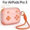 Adecuado para Estuches de Auriculares Airpodspro3, Fundas Protectoras de Auriculares Apple Estilo Consola de Juegos, Estuches para Auriculares AirPods al por Mayor