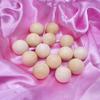 Punto al por mayor loto de madera bola redonda bola de madera maciza DIY multi-especificación bola redonda de madera no porosa