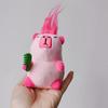 Tarjeta de joyería Haichao, colgante de peluche de Pibala, lindo muñeco de peluche de capibara, llavero de juguete, muñeca, muñeca
