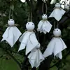 Decoración colgante de fantasma pequeño de Halloween transfronteriza, adorno colgante de arreglo de fantasmas blancos, suministros para fiestas en interiores