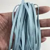 Ribete de Cuero Sintético con Tiras de Fileteado, Tiras Plegadas Prensadas para Accesorios de Ropa, Textiles del Hogar, Disfraces Tradicionales, Tiras Delgadas de Cuero Decorativas