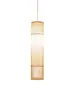 Estilo Zen Japonés Candelabro de Bambú Nuevo Estilo Chino Escalera de Té Hotel Arte de Bambú Casa de Huéspedes Sala de Té Decoración Lámparas de Viento Silencioso