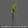 Simulación de flor de ciruelo chino wintersweet rama larga única bonsái de ciruelo con decoración de arreglo floral escenario de boda hogar