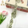 Estilo Chinês Duas Cores Bordado Acessórios para Roupas Fita DIY Punhos de Cheongsam da Dinastia Han Acessórios de Estilo Étnico Acessórios