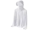 Camisas de Protección Solar para Hombre y Mujer, Ropa de Protección Solar, Ropa de Protección Solar para Exteriores para Hombre, Protección UV de Verano, Transpirable y Delgada, Ropa de Protección Solar para Hombre