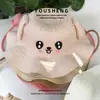 Sombrero de Paja para Niños Celebridad de Internet Femenina Orejas Móviles Dibujos Animados Airbag Moda Sombrero de Sol Sombrero de Exterior Verano Ala Ancha
