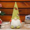 Suprimentos de decoração de festival de colheita transfronteiriços Decorações de janela de festa podem brilhar sem rosto Boneca Rudolph Presentes para crianças