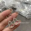 Pendientes de Calabaza Kirin Aleación de Cobre Chapado en Oro Rosa de 18 Quilates Pendientes Largos Pendientes de Ágata Roja Tamaño Mediano Lujo Accesible