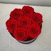 Flor Preservada Acrílico Cubo de Abrazo Producto Terminado Serie Día de San Valentín Rosa Cabeza de Champiñón Regalo Día de la Madre Amazon