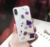 Producto Popular Personalizado Transfronterizo Adecuado para Apple 13 Pro Max/iPhone 17/16 Funda de Teléfono de Resina con Flores Secas