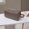 Bolso de Mano Transfronterizo para Hombre Nuevo, Neceser de Gran Capacidad, Bolsa de Almacenamiento Repelente al Agua, Neceser Casual Estampado Simulado
