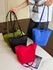 Bolso Tote de Nicho Nuevo de Shuai Mi, Bolsa Tipo Cesta de Verduras, Bolso de Hombro Ligero de Gran Capacidad para Viajes Diarios, Bolso Cubo para Debajo del Brazo para Mujer