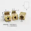 Postes de Cobre para Cableado, Postes de Cableado para Interruptores, Cuadrados de Cobre, Postes de Cableado para Placas de Circuito Impreso, Pines en Forma de Herradura, Cuadrados de Cobre Niquelado