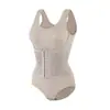 Ropa Moldeadora de Una Pieza Talla Grande Transfronteriza, Ropa Moldeadora de Una Pieza Abotonada, Pantalones Moldeadores Ajustados con Refuerzo de Plástico para Control de Abdomen, Ropa Moldeadora Triangular