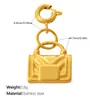 Série de Bolsas Mini Femininas de Nicho Retrô Europeu e Americano Pingentes com Fivelas de Joia Acessórios de Joias DIY de Luxo Leve Exquisitos