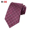 Corbata de Hombre a Cuadros Florales Nueva 2026 en Stock del Fabricante para Bodas, Negocios y Uso Diario