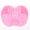 Almofada de limpeza de silicone requintada de tamanho médio mais vendida com ventosa, escova de maquiagem, almofada de limpeza, ferramenta de limpeza de maquiagem de beleza