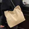 Bolso Tote de Color Sólido Casual para Mujer 2025 Nuevo Diseño Sentido del Diseño y Bolso de Hombro Versátil Gran Capacidad Bolso Cruzado para Viajes