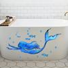 Nuevo Pegatina FX-E73 Hija del Mar Artística Dormitorio Baño Entrada Hogar Pared Fondo Decorativo Autoadhesivo