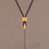 Cordón colgante duradero, collar ajustable, colgante de cuerda de jade de cristal de cera de abejas, colgante de cuerda para cuello para hombres y mujeres
