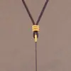 Cordão para Pingente Durável Corda de Colar Ajustável Pingente de Cristais de Cera de Abelha Pingente de Jade Pingente para Homens e Mulheres Corda de Pingente para Pendurar no Pescoço