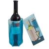 Fornecimento de fábrica jaqueta de gel macio para vinho isolamento térmico PVC bolsa de gelo para vinho tinto reciclável portátil jaqueta de gelo para vinho