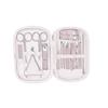 Cortador de unhas de aço inoxidável direto da fábrica conjunto de beleza 18 peças cortadores de unhas conjunto de ferramentas de beleza para unhas