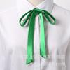 Nueva corbata de mano uniforme JK cinta accesorios universitarios lazo autoatado rojo vino negro mayoreo