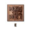 Pintura decorativa para sala de estar de estilo medieval, geométrica abstracta, mural de pared de fondo de sofá, combinación de pintura retro de alto nivel para restaurante