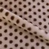 Tela de terciopelo con estampado de lunares pequeños de pelo de conejo, tela de dos tonos con estampado de lunares de pelo de conejo artificial para ropa, bolsos, sofás, textiles para el hogar y bufandas