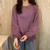 Camiseta de Manga Larga con Mangas de Linterna, Suéter Holgado Estudiante para Mujer, Camisa Básica de Moda, Nuevo Estilo Coreano Otoño 2026