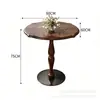 Mesa de Comedor Retro para Restaurante de Té Comercial, Cabina, Cafetería, Restaurante Occidental, Casa de Té Temática, Juego de Mesa y Sillas para Establecimiento de Comida, Sofá