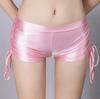 Deseo Tentación Sexy Sin Tirantes Aceite Ligero Alta Elasticidad Ajuste con Cordón Puro Deseo Conjunto de Shorts Lencería