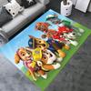 Equipo Wang Wang de Dibujos Animados y Animación Transfronteriza Decoración para Dormitorio Infantil Manta de Cabecera Alfombra de Juego para Gatear para Tienda Completa de Sala de Estar