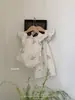 Jennybebe Verão Novo Estilo Coreano Ins Roupas de Irmã para Bebês Macacão Vestido Bordado de Alta Qualidade com Mangas Curtas Volantes