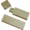 Memoria USB de madera cuadrada, memoria USB caliente, regalo de memoria USB, memoria USB de 32 GB, memoria USB de madera con logo tallado