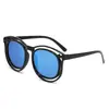 Estilo coreano ins nuevas gafas de sol a prueba de sol para niños gafas de sol al por mayor adelgazantes de moda trendy gafas retro para bebés niñas