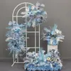 Arranjo de Flores para Casamento, Adereços de Casamento, Estrutura de Arco de Tela Coreana, Placa de Boas-Vindas para Noivado, Decoração de Parede de Fundo, Enfeites de Ferro