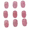 Cristal de Fresa Natural Pixiu Joyería de Cristal DIY Cuentas de Transferencia de Fortuna Accesorios Material Colgante de Año Nuevo Hecho a Mano Colgante