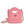 Bolso Nuevo para Niños, Bolso Cruzado de Hombro Único Estilo Chanel de Moda, Monedero Acolchado Único con Cadena y Soporte para Lápiz Labial