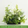 Decoración Navideña Grande Hy-Dk12 con Plantas Verdes Simuladas para Ambiente de Fachada de Tienda y Fondo para Fotos