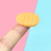 Pastel de patata sonriente de comida y juego, bricolaje, pastel de patatas fritas de gran tamaño, juguete para jugar en casa, adornos de patatas fritas - G4