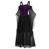 2023 Amazon Halloween Bruxa Halter Bandagem Grande Balanço Vestido Longo 5 Cores 8 Tamanhos Grande Estoque