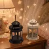Suprimento de Velas Portáteis Estilo Europeu Transfronteiriço Lâmpada de Vento de Ferro Coração de Menina Ornamento Decorativo Oco Estrela Pequena Aromaterapia