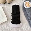 Calcetines de Color Maillard, Calcetines Largos Blancos para Mujer hasta la Pantorrilla, Protectores de Piernas, Calcetines de Felpa Otoño e Invierno, Calcetines Lolita