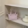 Bolso Cubo de Moda Versátil para Mujer 2026 Nuevo Estilo de Verano Bolso de Mano Texturizado Bolso Cruzado al Hombro Diseño de Nicho para el Trayecto