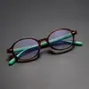 Nuevas Gafas Redondas Exquisitas, Elegantes y Únicas Sin Graduación, Lentes de Sol Redondas de Moda L58115