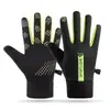 Luvas Masculinas de Inverno com Forro de Fleece Espessas Quentes Impermeáveis Antiderrapantes 2024 Novas Luvas de Tela Sensível ao Toque para Ciclismo de Bicicleta Elétrica para Mulheres